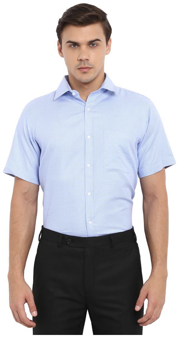 

Raymond Men Regular fit Formal Shirt - Blue