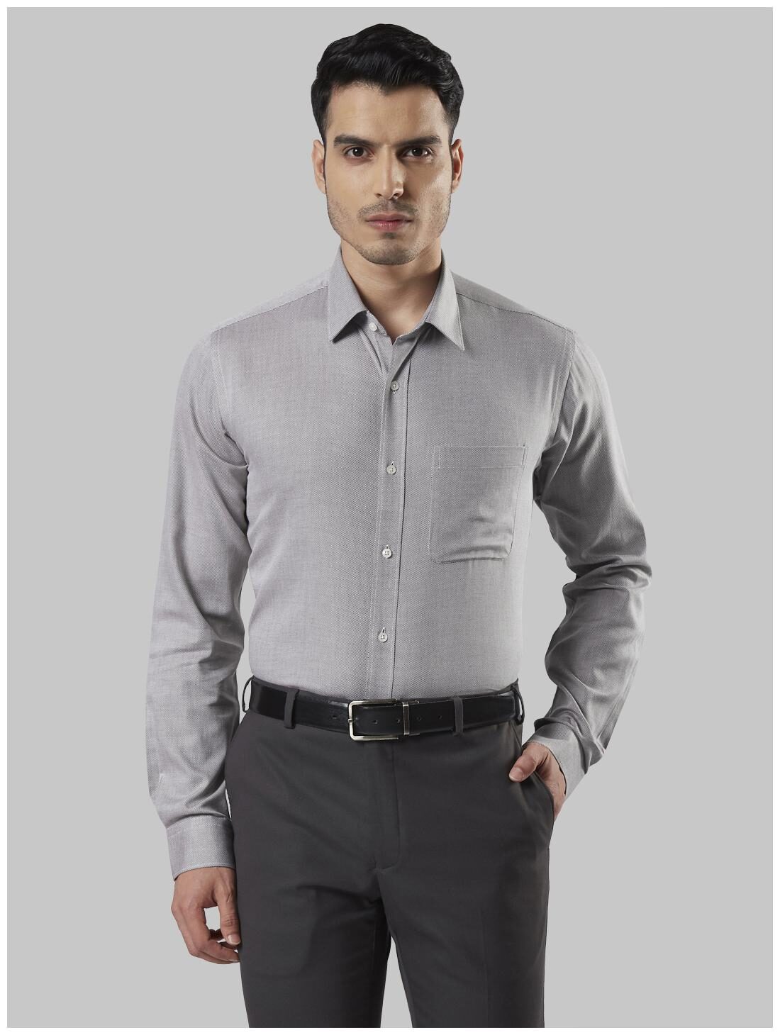 

Raymond Men Slim fit Formal Shirt - Brown