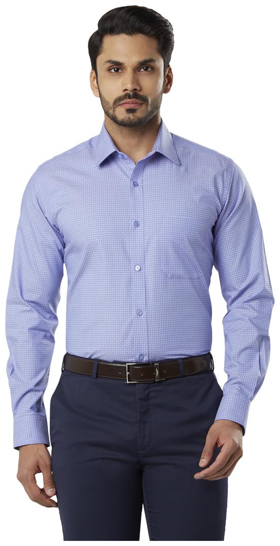 

Raymond Men Regular fit Formal Shirt - Purple