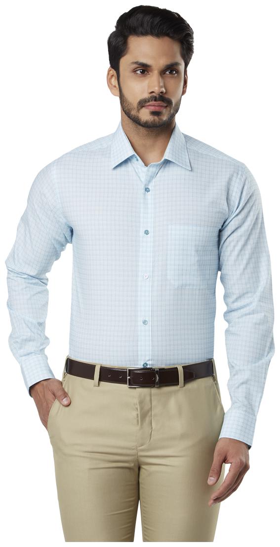 

Raymond Men Slim fit Formal Shirt - Blue