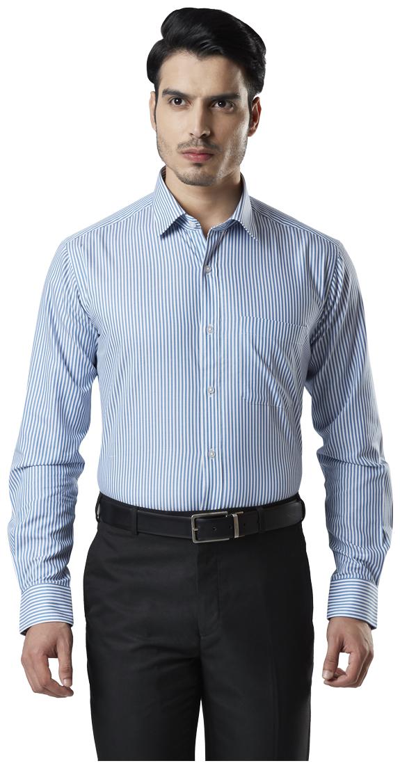 

Raymond Men Regular fit Formal Shirt - Blue
