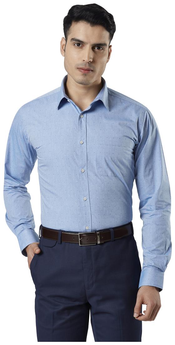 

Raymond Men Slim fit Formal Shirt - Blue