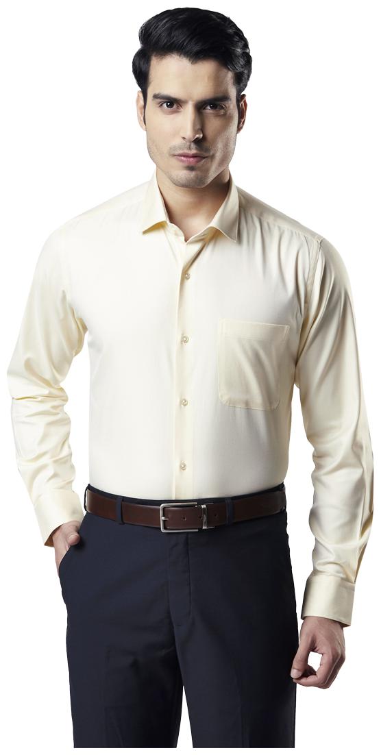 

Raymond Men Regular fit Formal Shirt - Yellow
