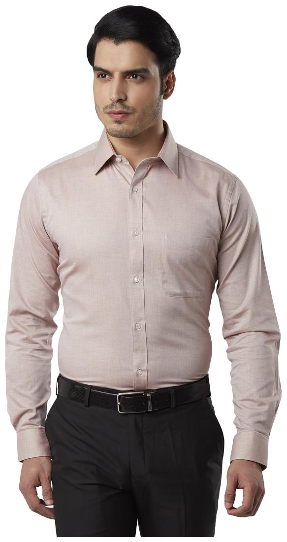 

Raymond Men Slim fit Formal Shirt - Pink