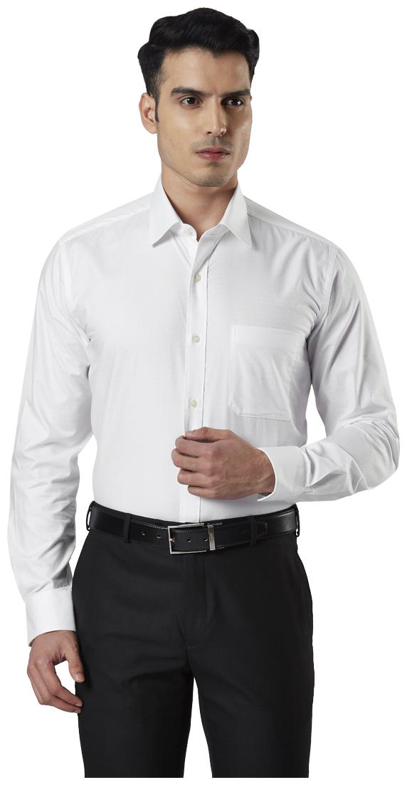 

Raymond Men Regular fit Formal Shirt - White