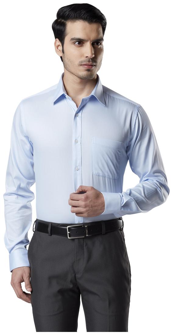 

Raymond Men Slim fit Formal Shirt - Blue