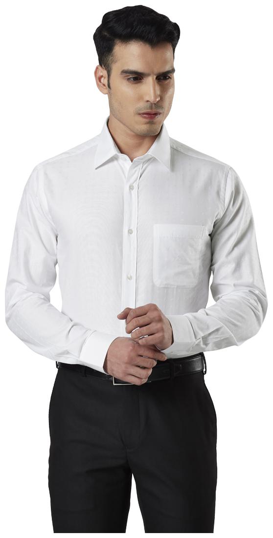 

Raymond Men Slim fit Formal Shirt - White