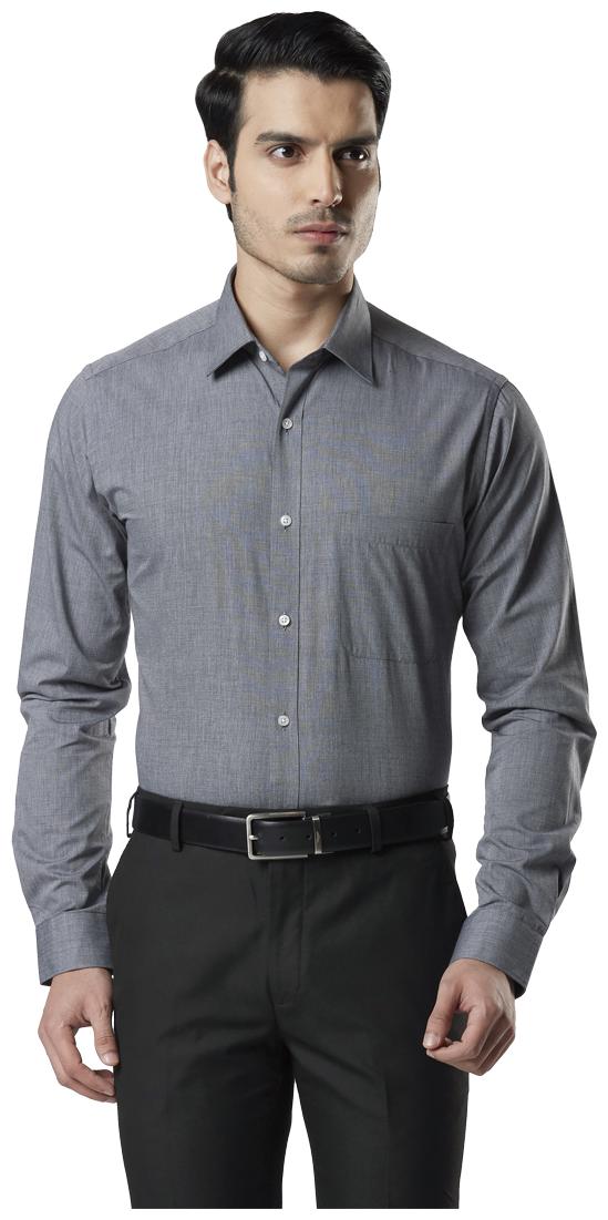 

Raymond Men Slim fit Formal Shirt - Grey