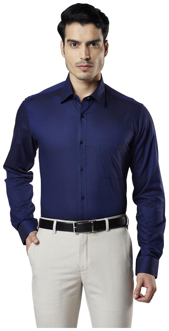 

Raymond Men Regular fit Formal Shirt - Blue