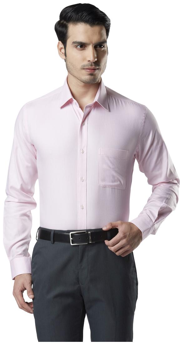 

Raymond Men Slim fit Formal Shirt - Pink
