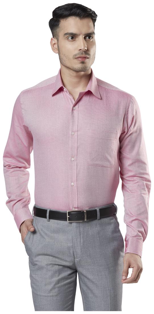 

Raymond Men Slim fit Formal Shirt - Red