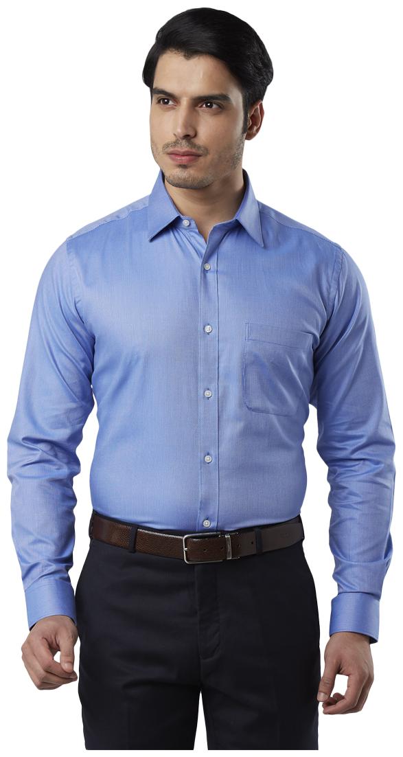 

Raymond Men Slim fit Formal Shirt - Blue