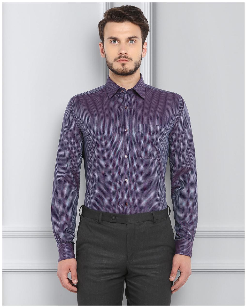 

Raymond Men Slim fit Formal Shirt - Purple