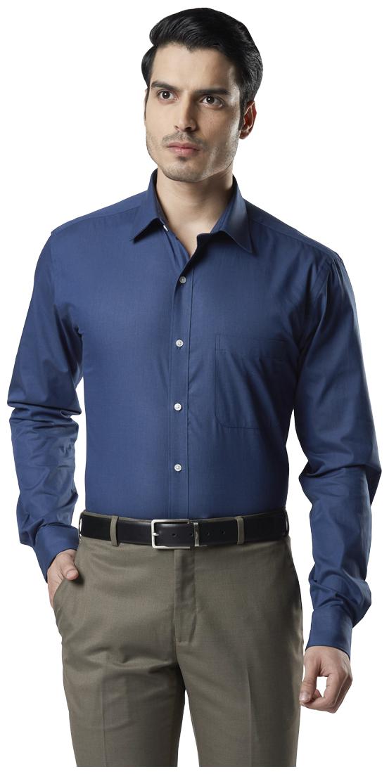 

Raymond Men Slim fit Formal Shirt - Blue