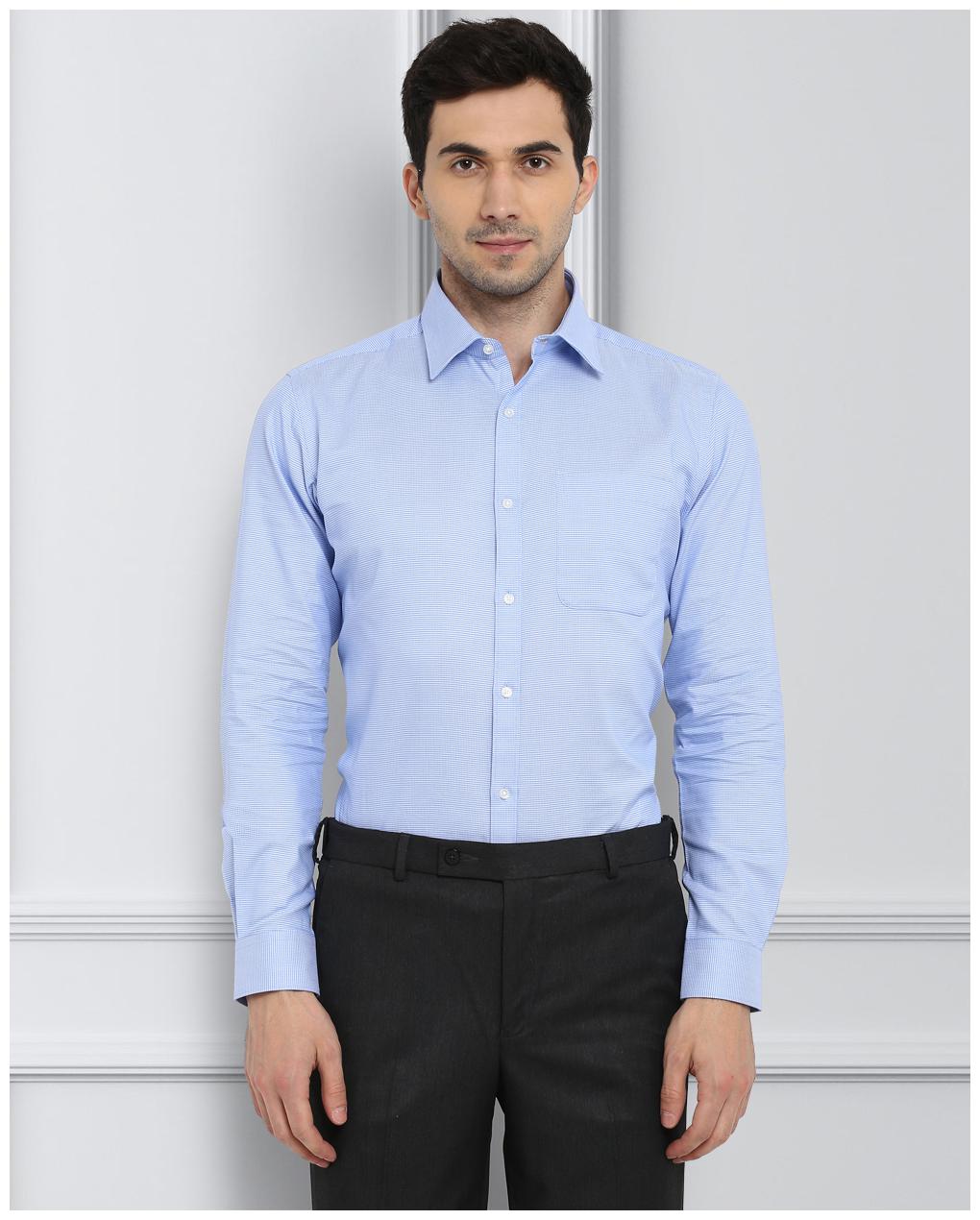 

Raymond Men Slim fit Formal Shirt - Blue