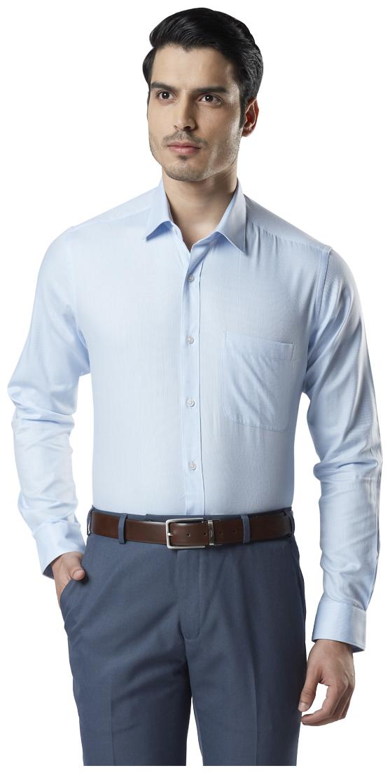 

Raymond Men Slim fit Formal Shirt - Blue