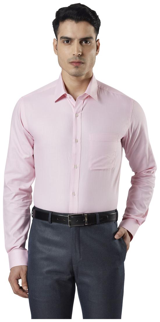 

Raymond Men Slim fit Formal Shirt - Pink