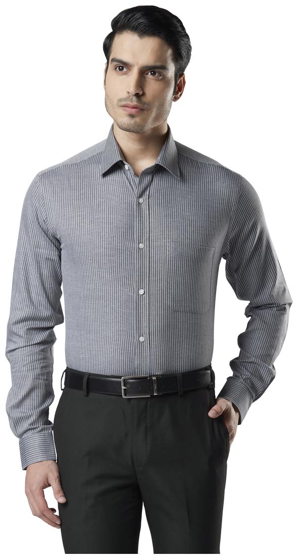 

Raymond Men Slim fit Formal Shirt - Grey