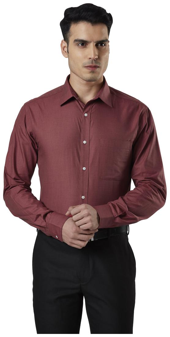 

Raymond Men Slim fit Formal Shirt - Red