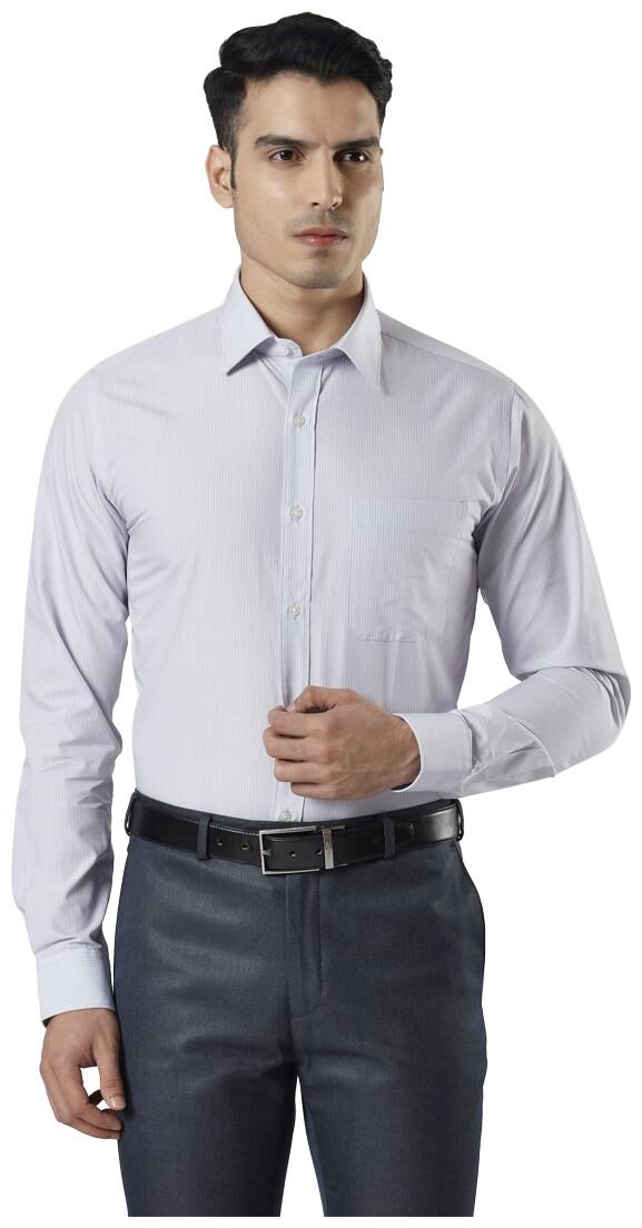 

Raymond Men Slim fit Formal Shirt - Grey