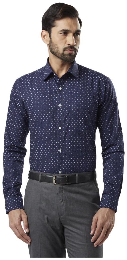 

Raymond Men Slim fit Formal Shirt - Blue