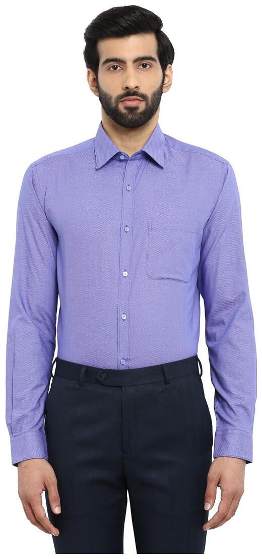 

Raymond Men Slim fit Formal Shirt - Blue