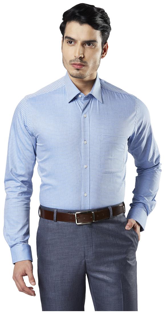 

Raymond Men Slim fit Formal Shirt - Blue