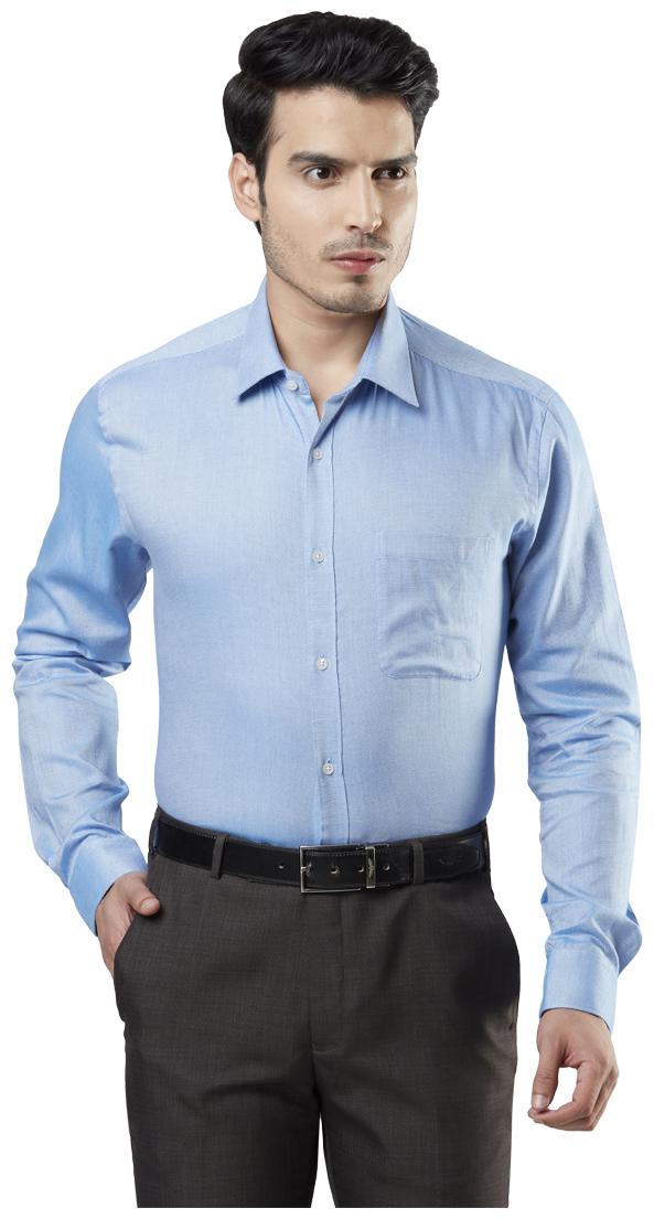 

Raymond Men Slim fit Formal Shirt - Blue
