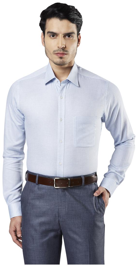 

Raymond Men Slim fit Formal Shirt - Blue