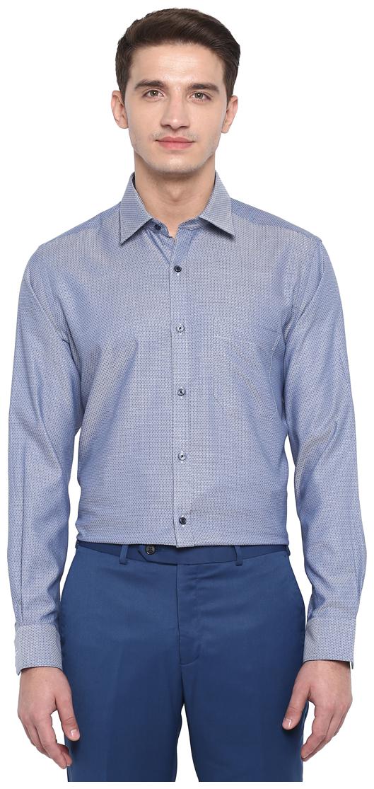 

Raymond Men Regular fit Formal Shirt - Blue