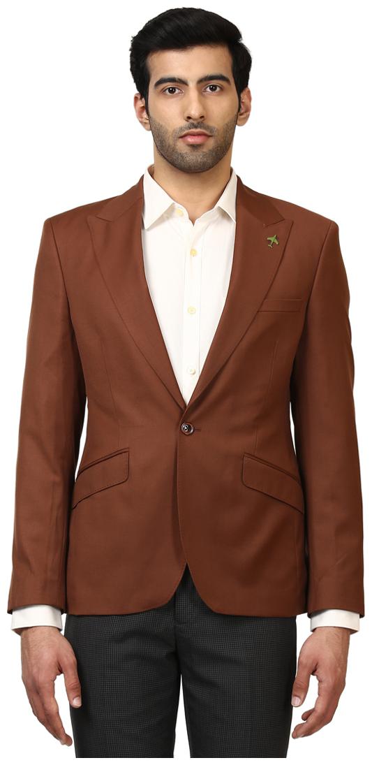 

Raymond Dark Orange Wool Blend Italian Cut Blazer