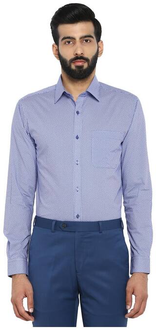 Raymond Men Slim fit Formal Shirt - Blue