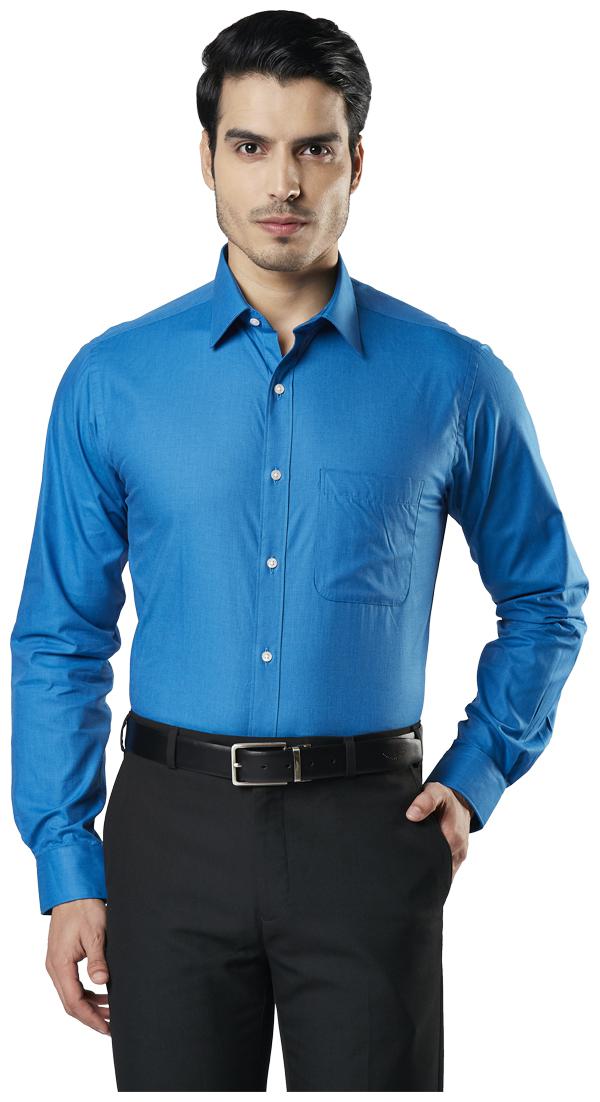 

Raymond Men Slim fit Formal Shirt - Blue