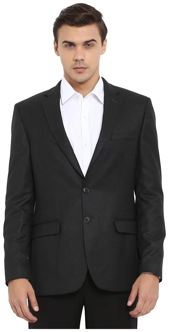 

Raymond Men Grey Solid Regular fit Single Breasted Blazer