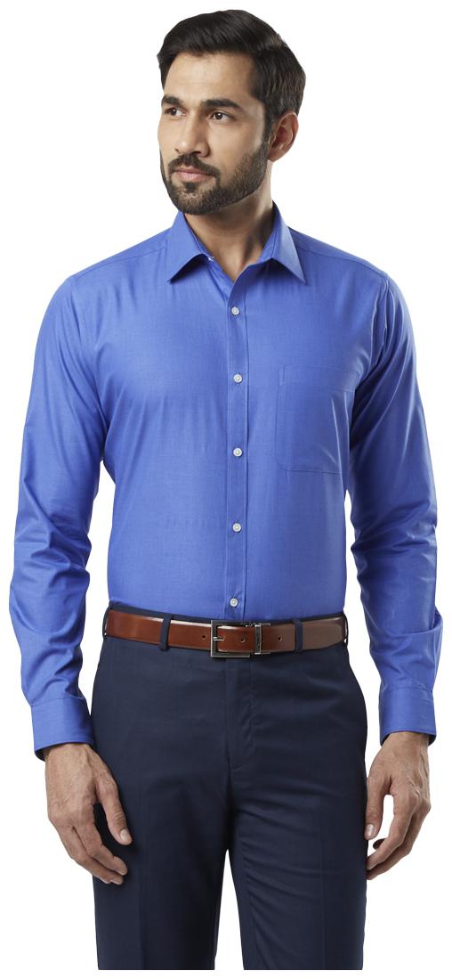 

Raymond Men Slim fit Formal Shirt - Blue