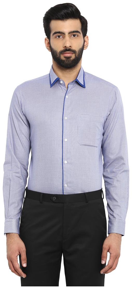 

Raymond Men Regular fit Formal Shirt - Blue