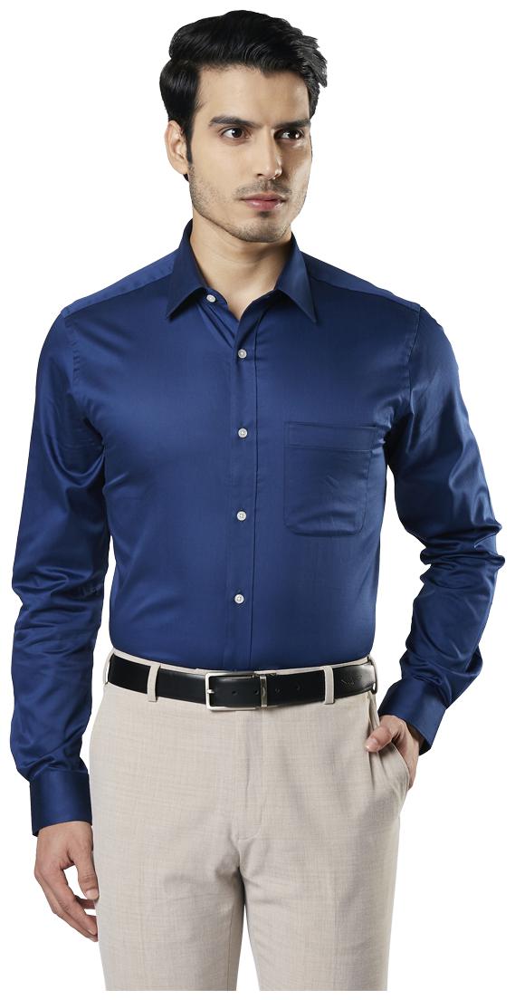 

Raymond Men Slim fit Formal Shirt - Blue