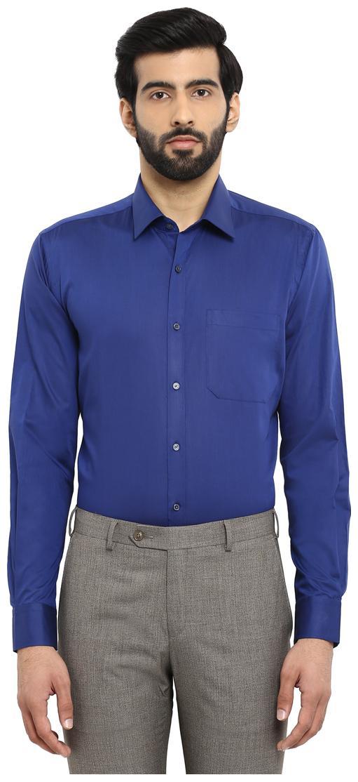 

Raymond Men Regular fit Formal Shirt - Blue