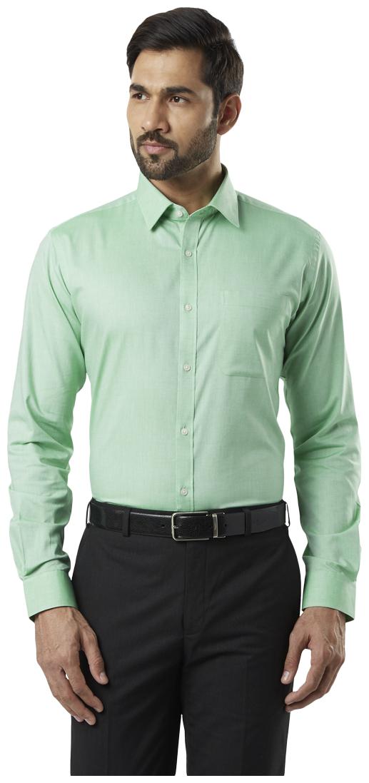 

Raymond Men Slim fit Formal Shirt - Green