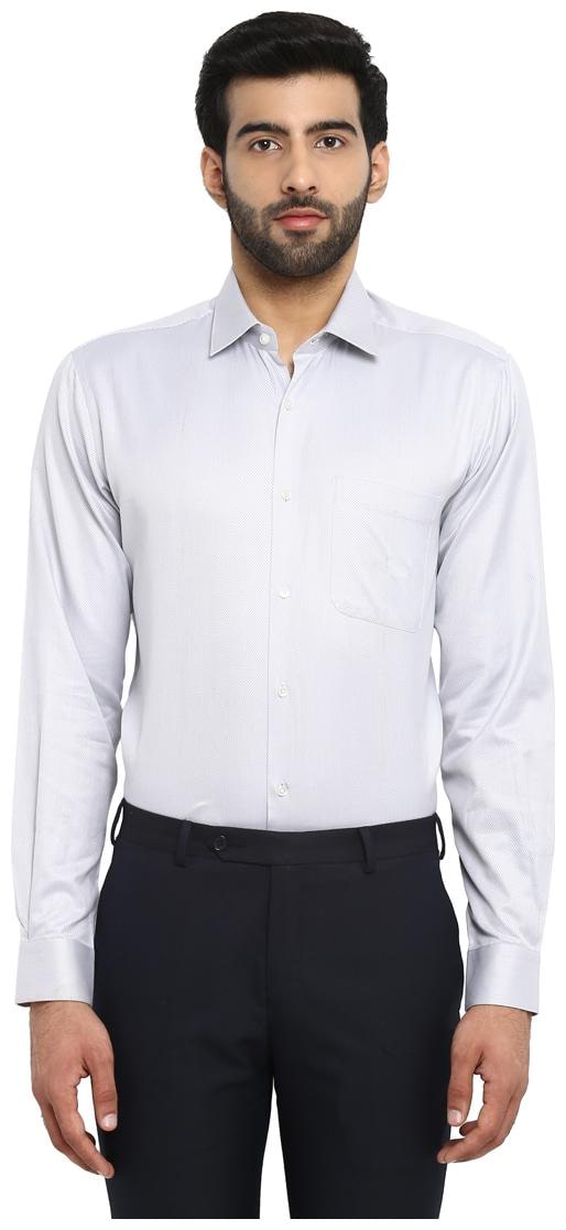 

Raymond Men Regular fit Formal Shirt - Grey