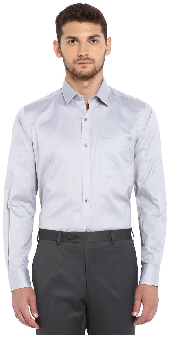 

Raymond Men Regular fit Formal Shirt - Grey