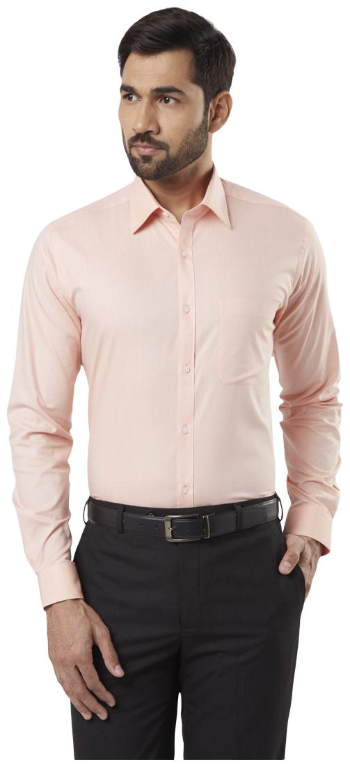 

Raymond Men Slim fit Formal Shirt - Orange