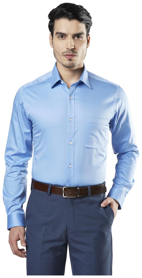 

Raymond Men Slim fit Formal Shirt - Blue