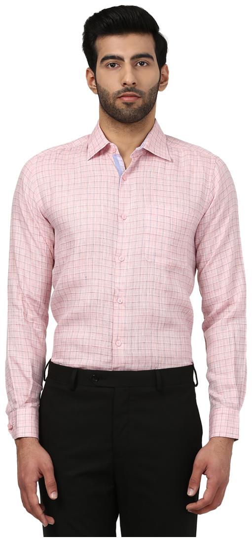 

Raymond Men Regular fit Formal Shirt - Pink