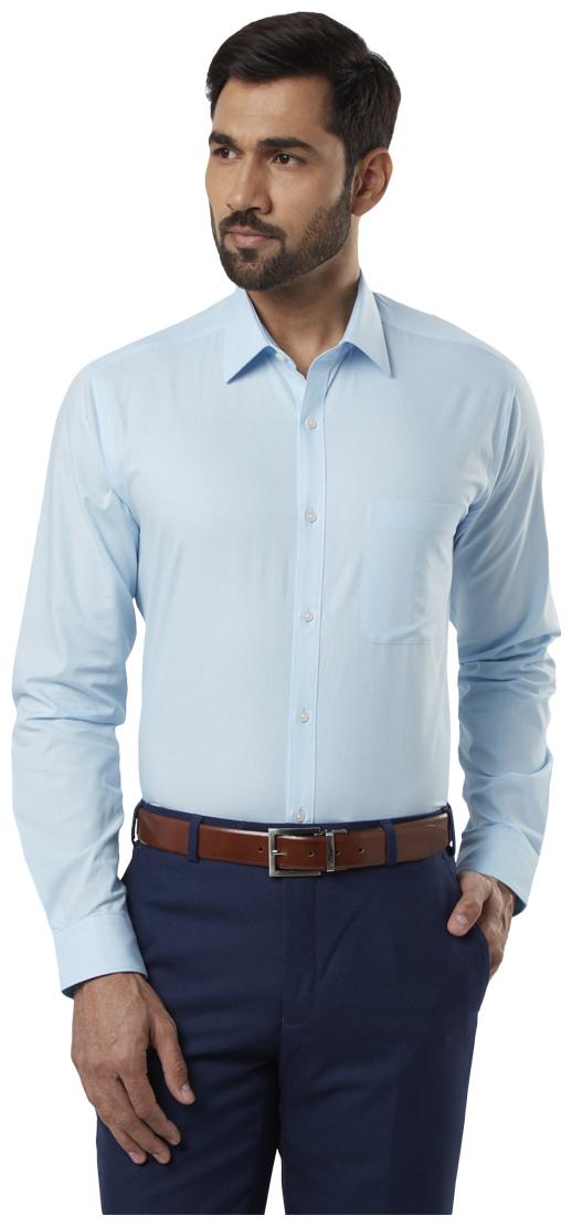 

Raymond Men Slim fit Formal Shirt - Blue