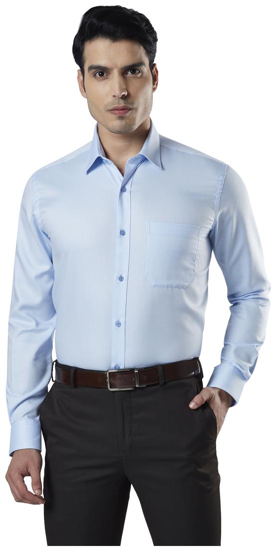 

Raymond Men Regular fit Formal Shirt - Blue