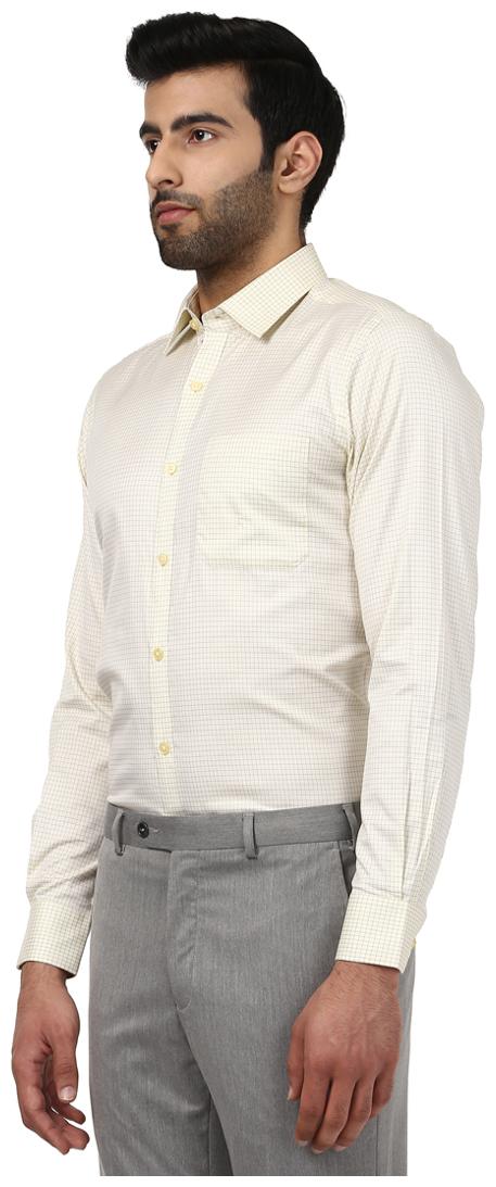 

Raymond Men Regular fit Formal Shirt - Yellow