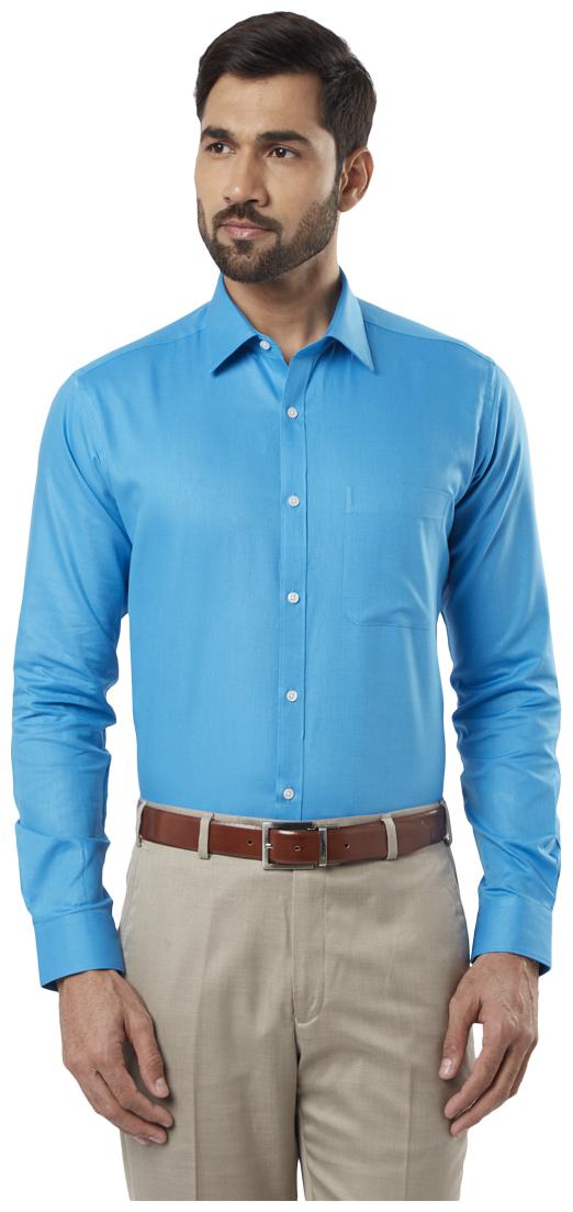 

Raymond Men Slim fit Formal Shirt - Blue