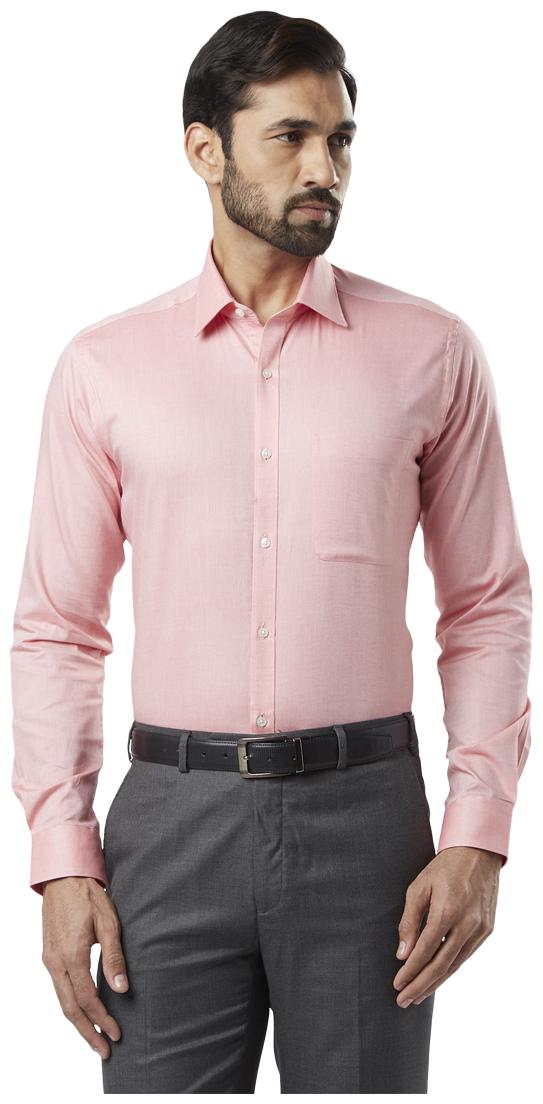 

Raymond Men Slim fit Formal Shirt - Red