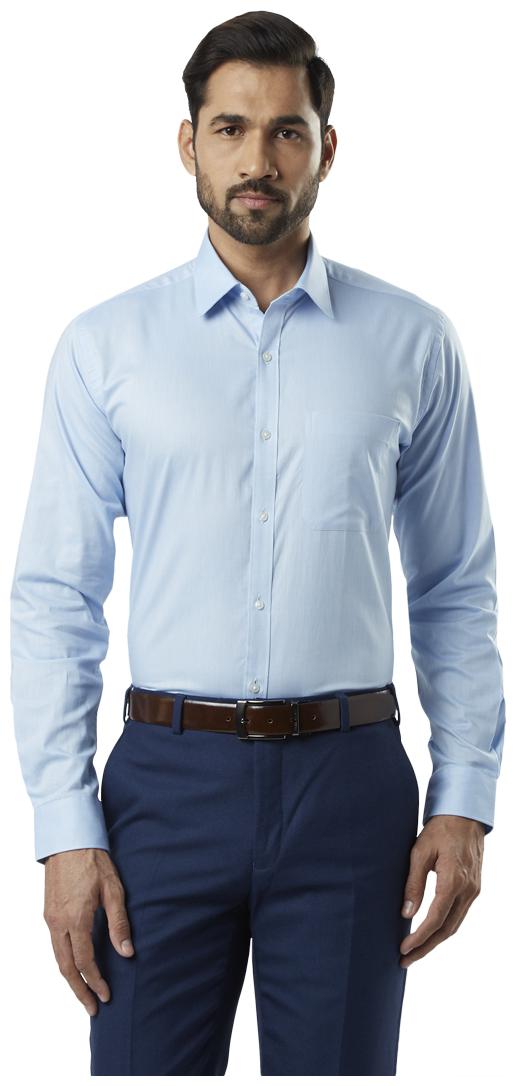

Raymond Men Slim fit Formal Shirt - Blue